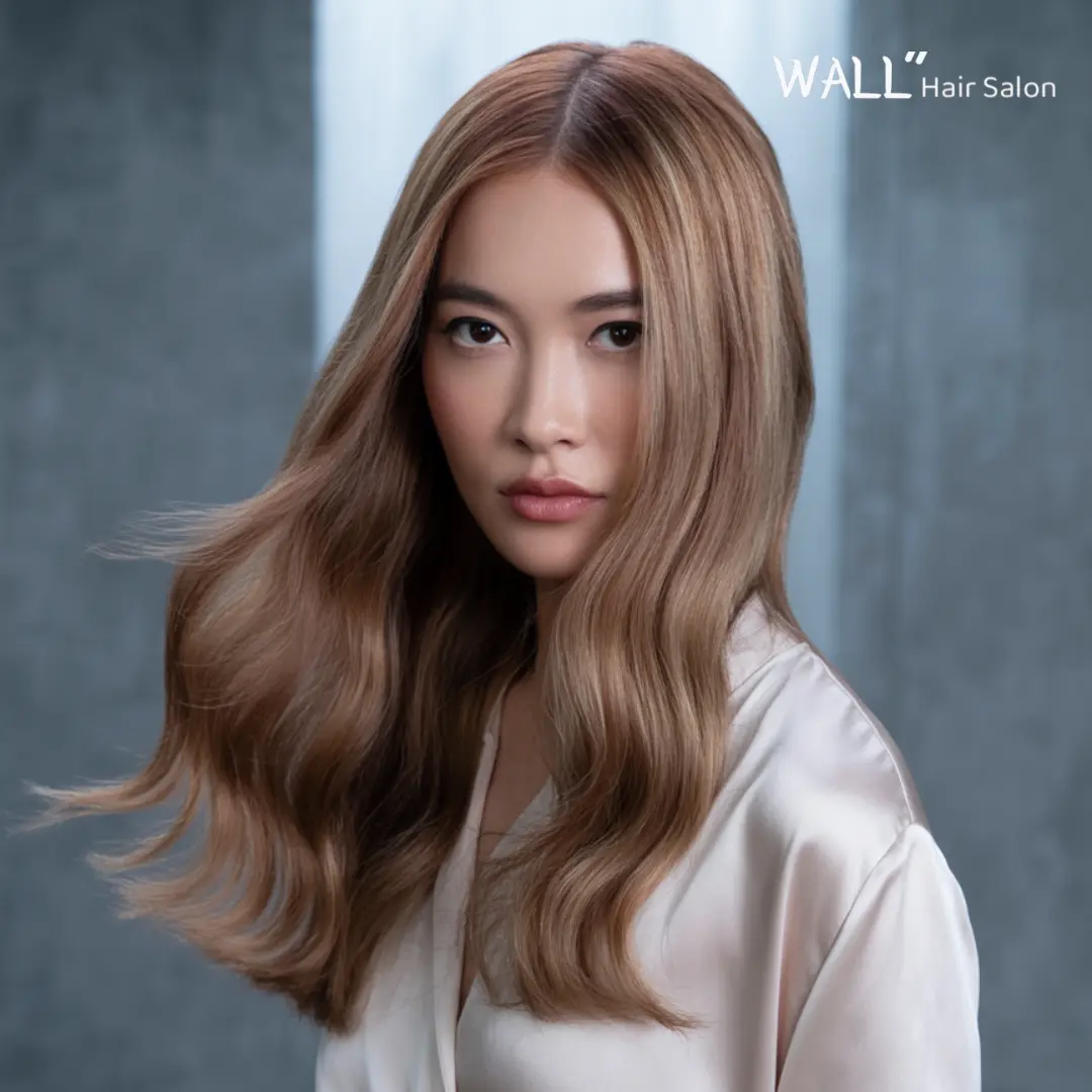 染髮推薦奶茶棕髮色顯白神器-Wall Hair